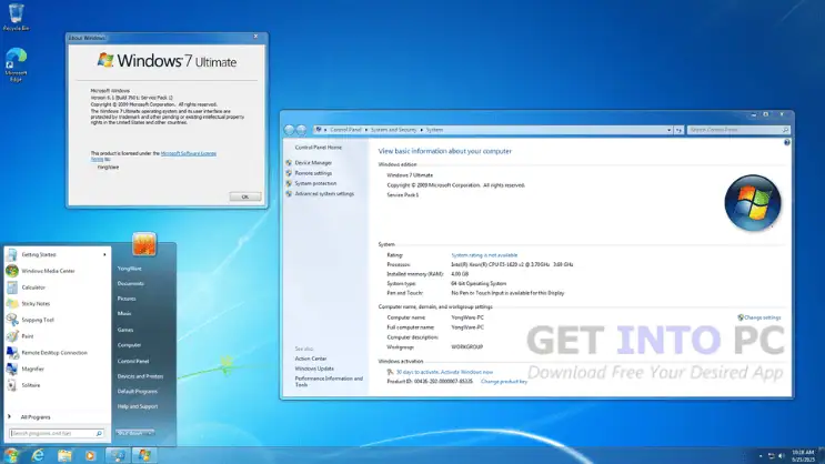 Windows 7 Ultimate SP1 July 2024 Free Download