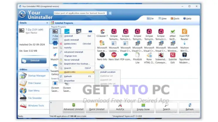 Your Uninstaller Pro 7.5.2014.3 [Latest]